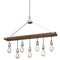 Westinghouse Chandelier 60W 7Lght Elway Barnwood Beam Galvanized Steel Accents 6351500 - alternate 1